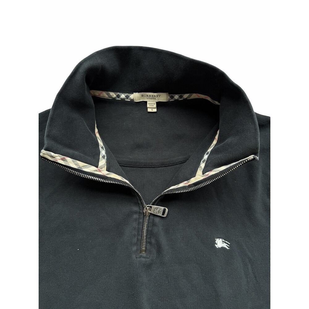 Burberry Half Zip Sweater Small - Picture 3 of 4